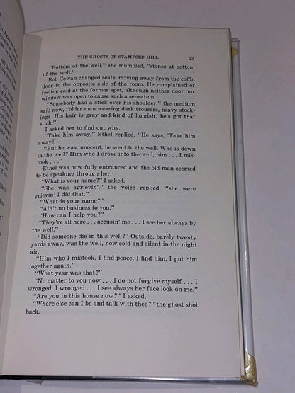 Ghosts I've Met By Hans Holzer [Herbert Jenkins] 1st UK Ed Hb Book With Dj5
