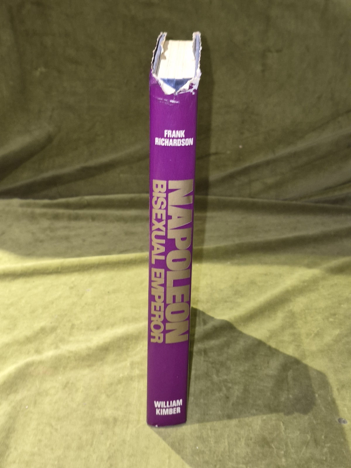 Napoleon : Bisexual Emperor - Frank Richardson - Kimler 1972 1st HB DJ2