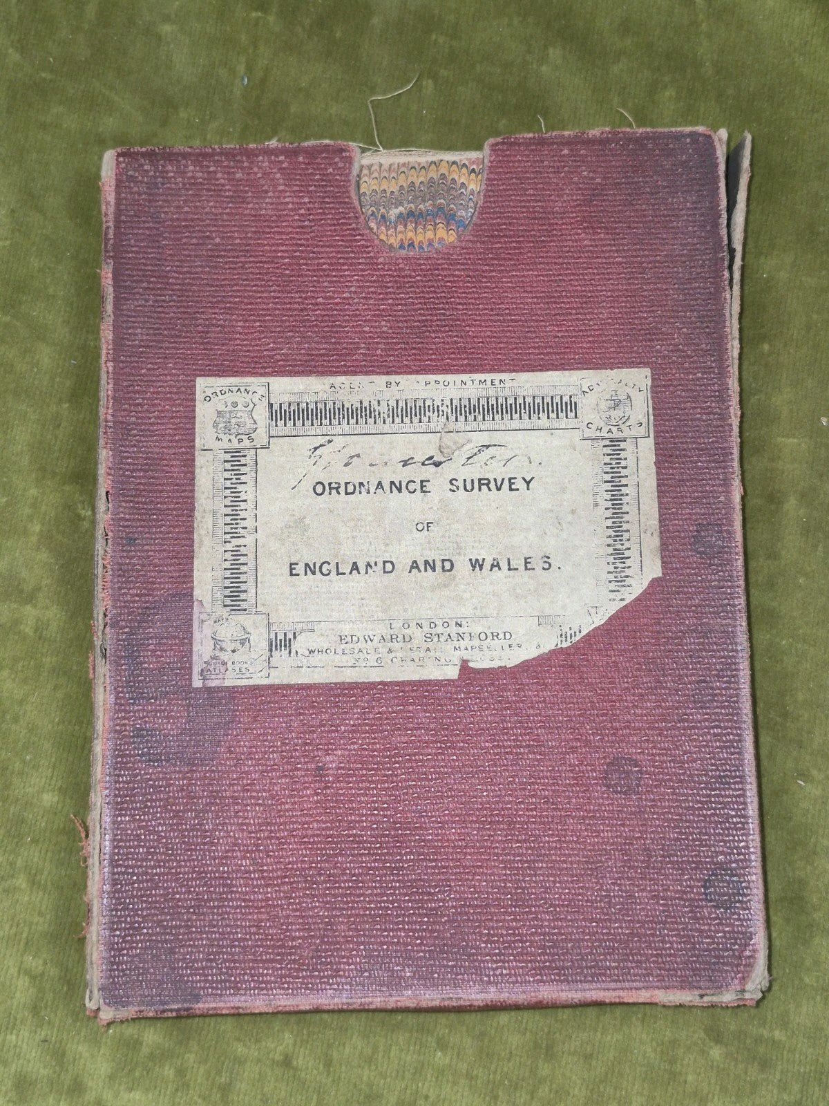 1867 Ordnance Survey England and Wales No. 34 Gloucestershire Edward Stanford0