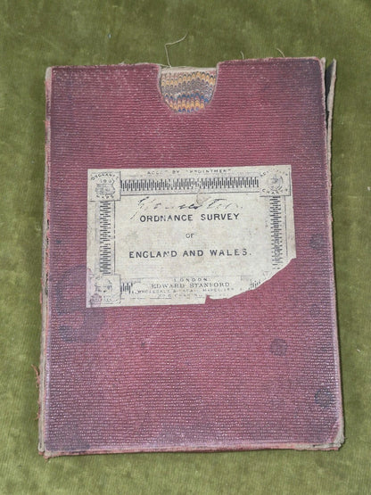1867 Ordnance Survey England and Wales No. 34 Gloucestershire Edward Stanford0