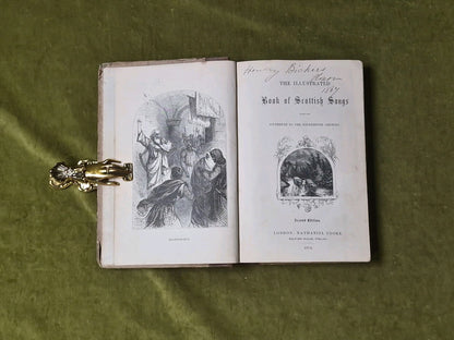 The Illustrated Book of Scottish Songs - Nathaniel Cooke 2nd Ed HB 18544