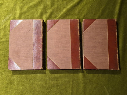 Don Quixote - Miguel de Cervantes trans. Thomas Shelton Macmillan 1900 in 3 Vols2