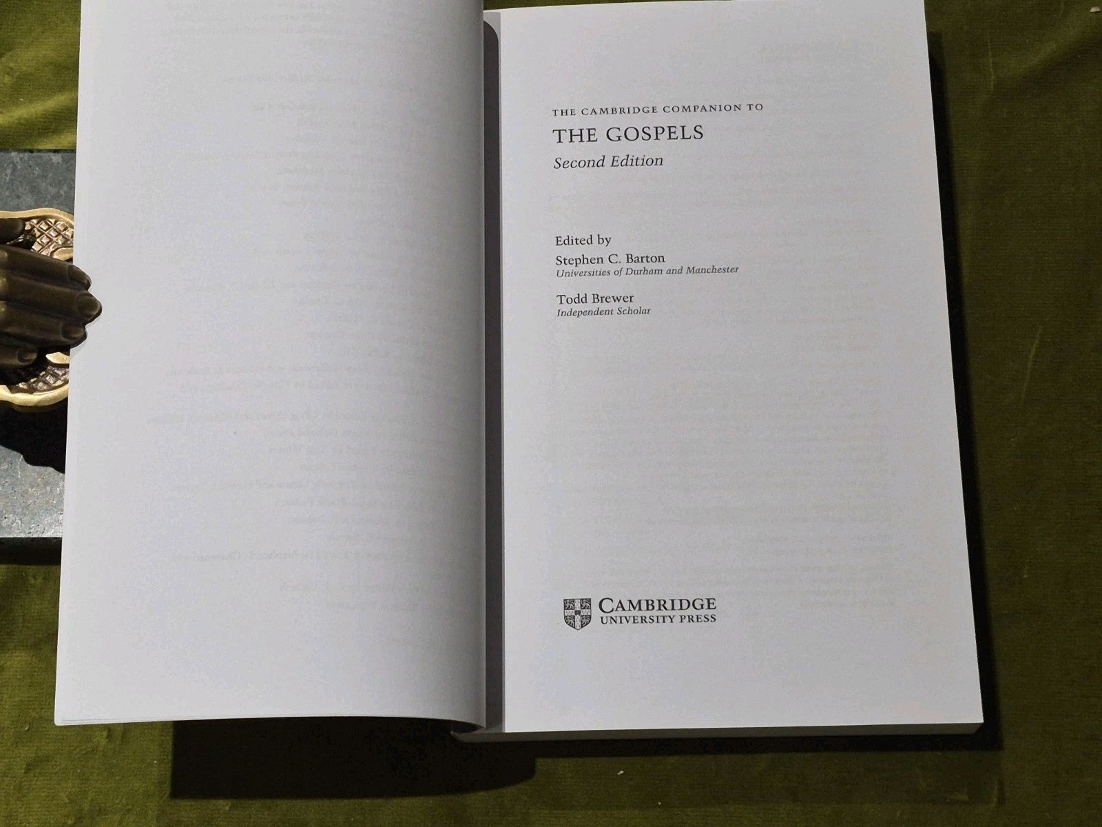 The Cambridge Companion to the Gospels4