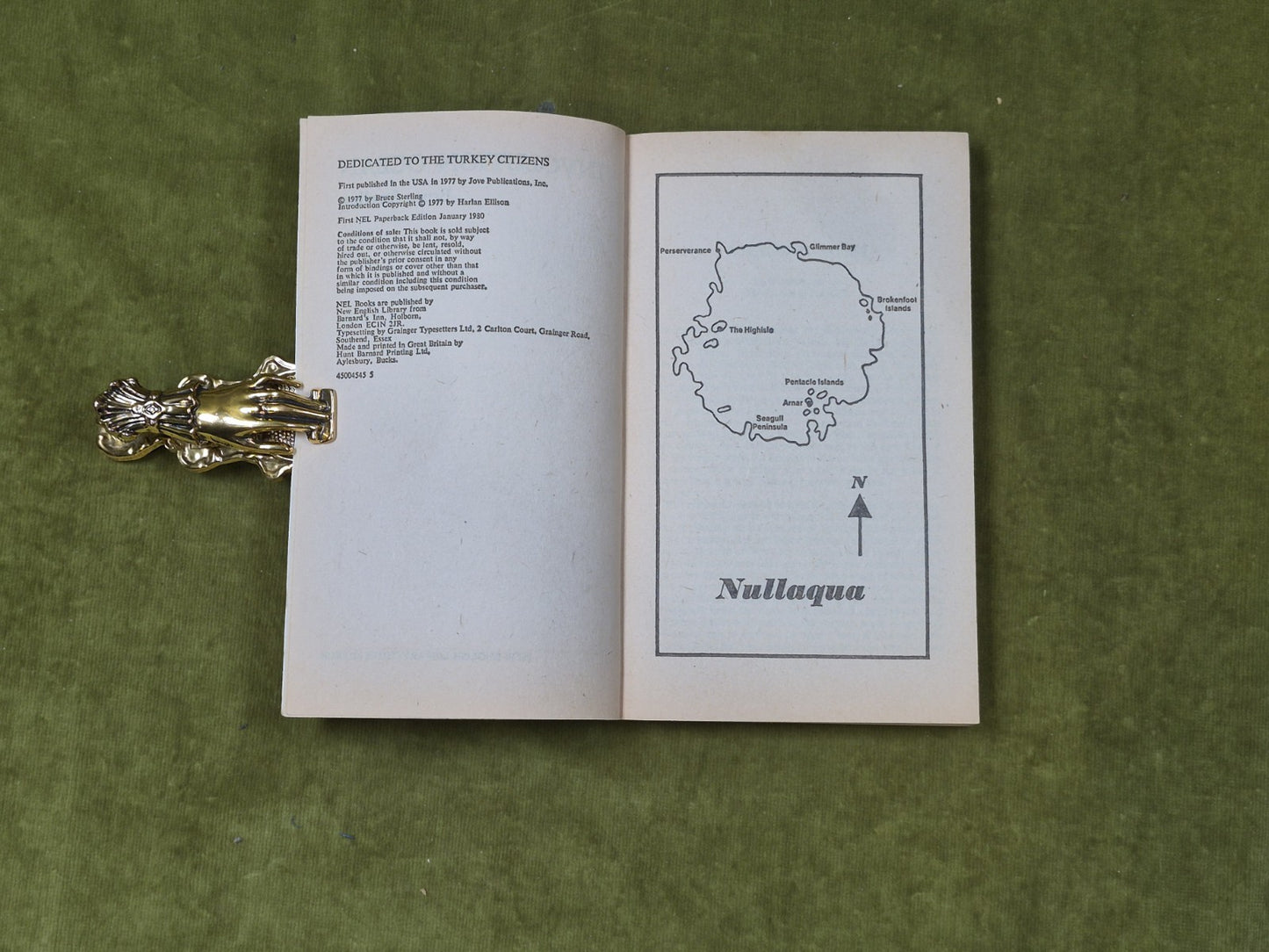 Involution Ocean - Bruce Sterling , New English Library 19804