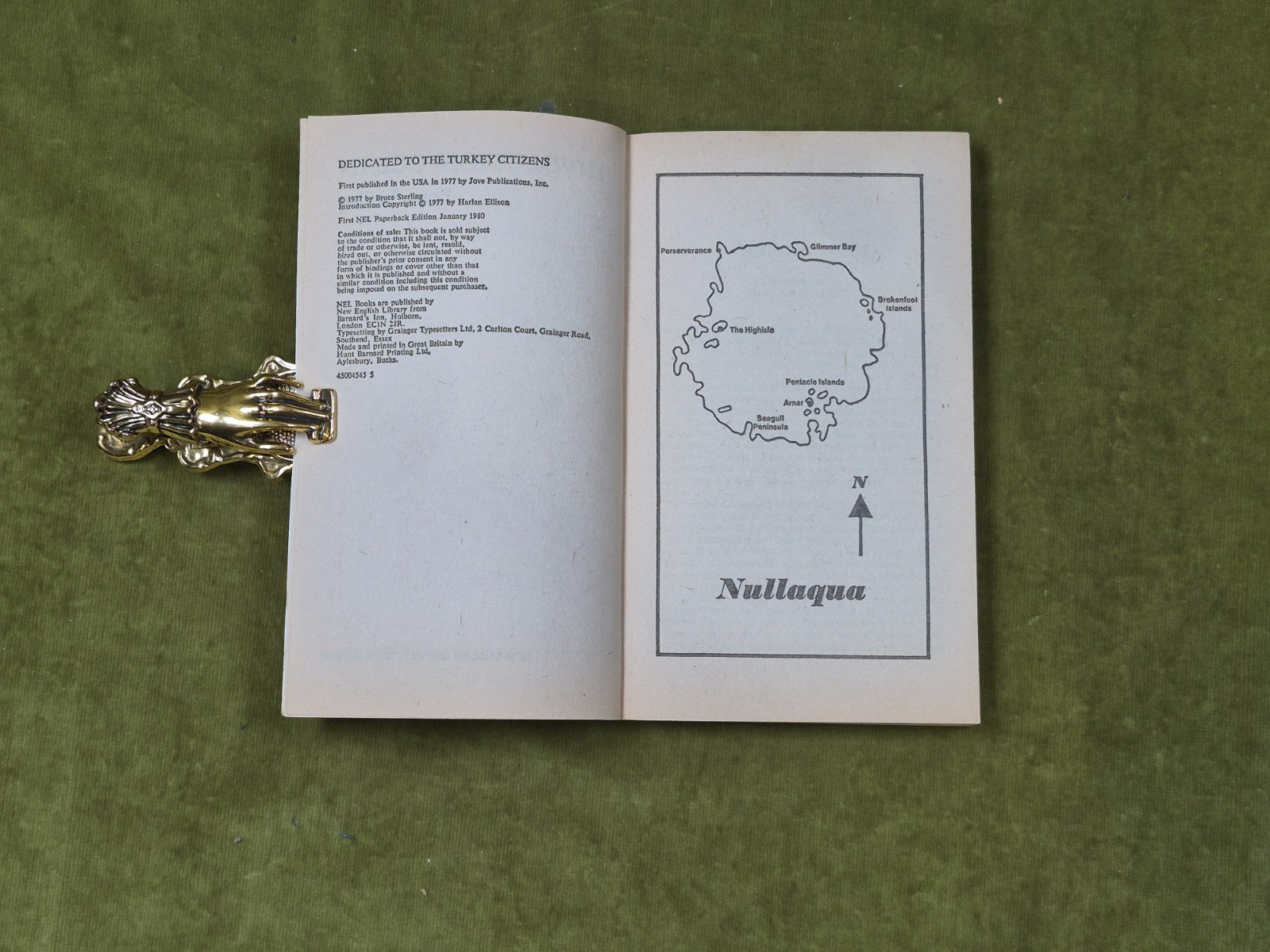 Involution Ocean - Bruce Sterling , New English Library 19804