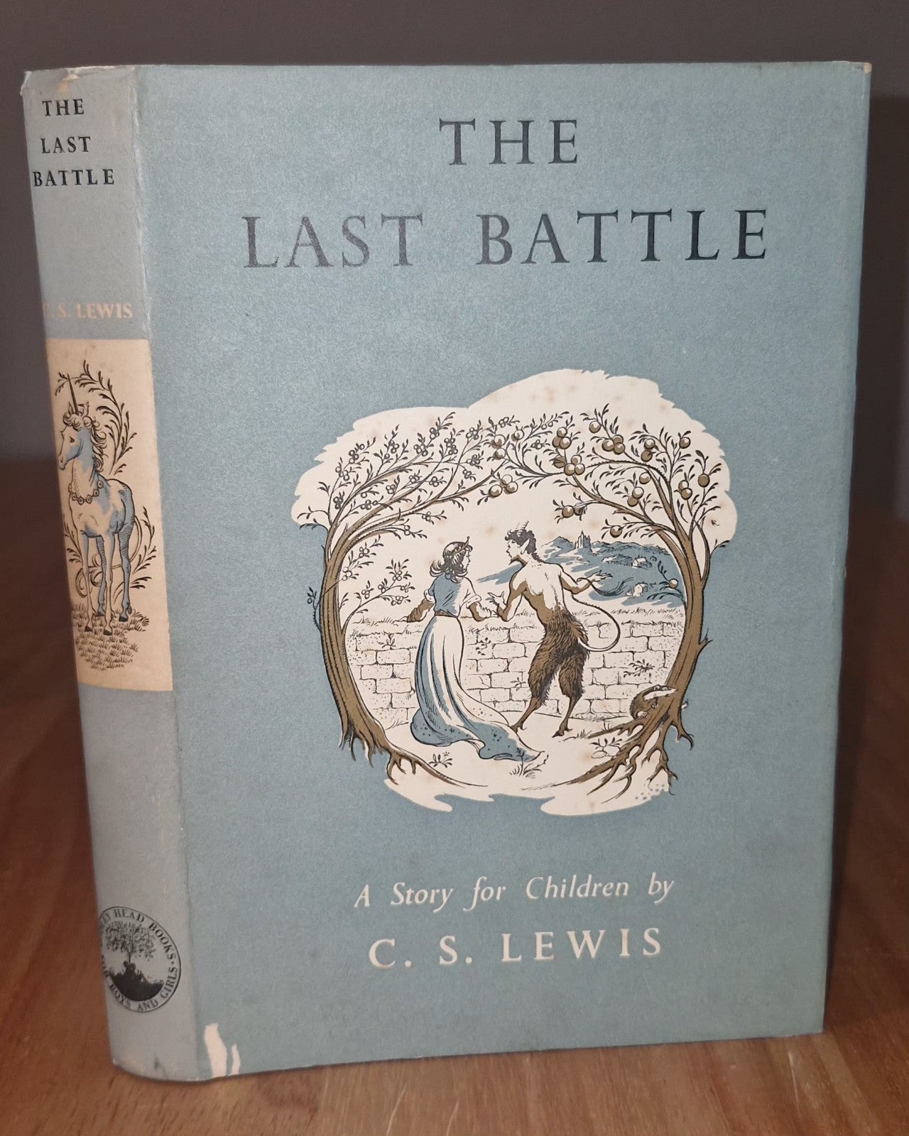C S Lewis The Last Battle 1956 First Edition First Impression - Bodley Head VGC0