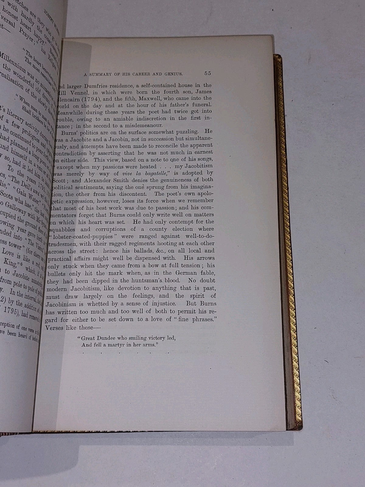 The Works of Robert Burns [6 vol set] W Paterson (1870s) Leather Fine Binding 10