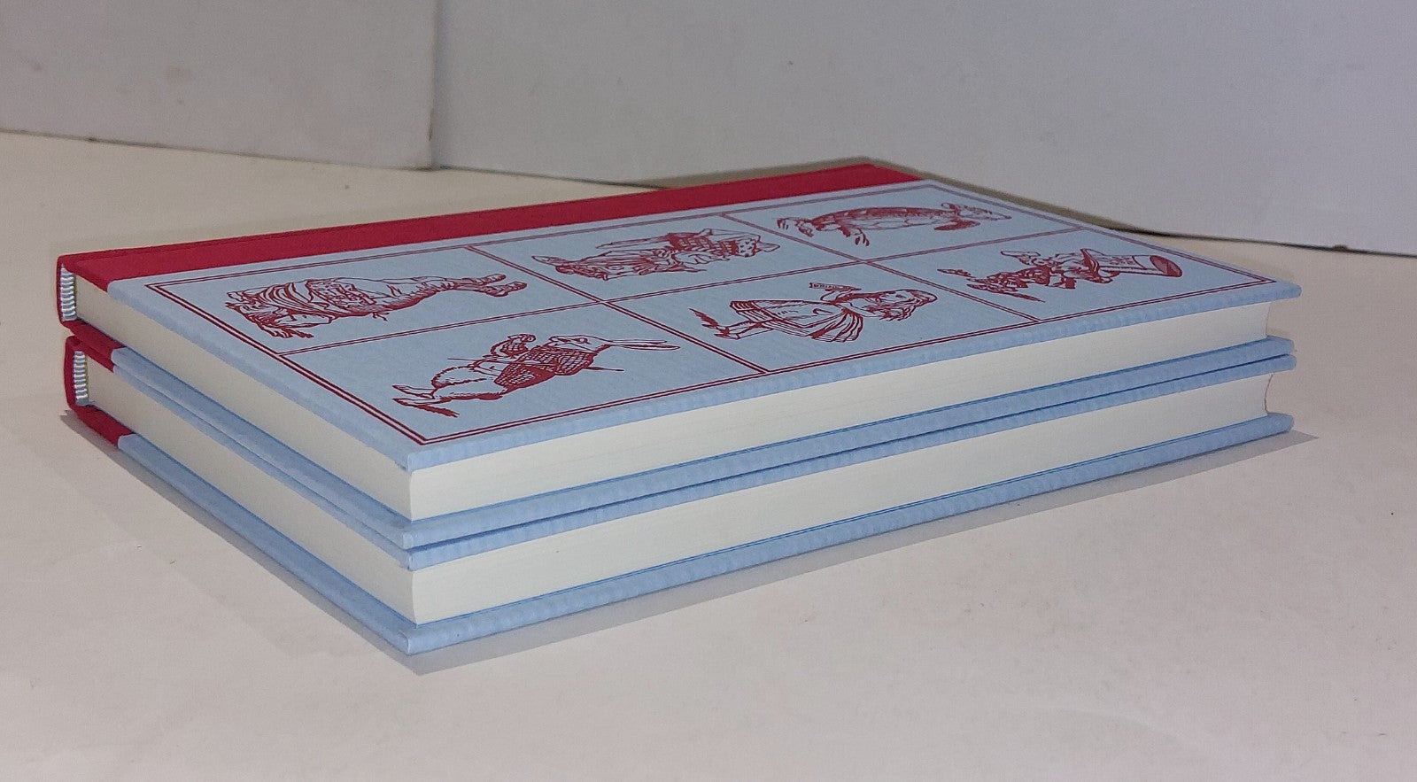 Through The LookingGlass & Alice's Adventures In Wonderland [2 Vols] 1990 Hb9