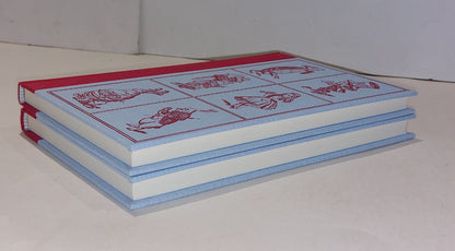 Through The LookingGlass & Alice's Adventures In Wonderland [2 Vols] 1990 Hb9