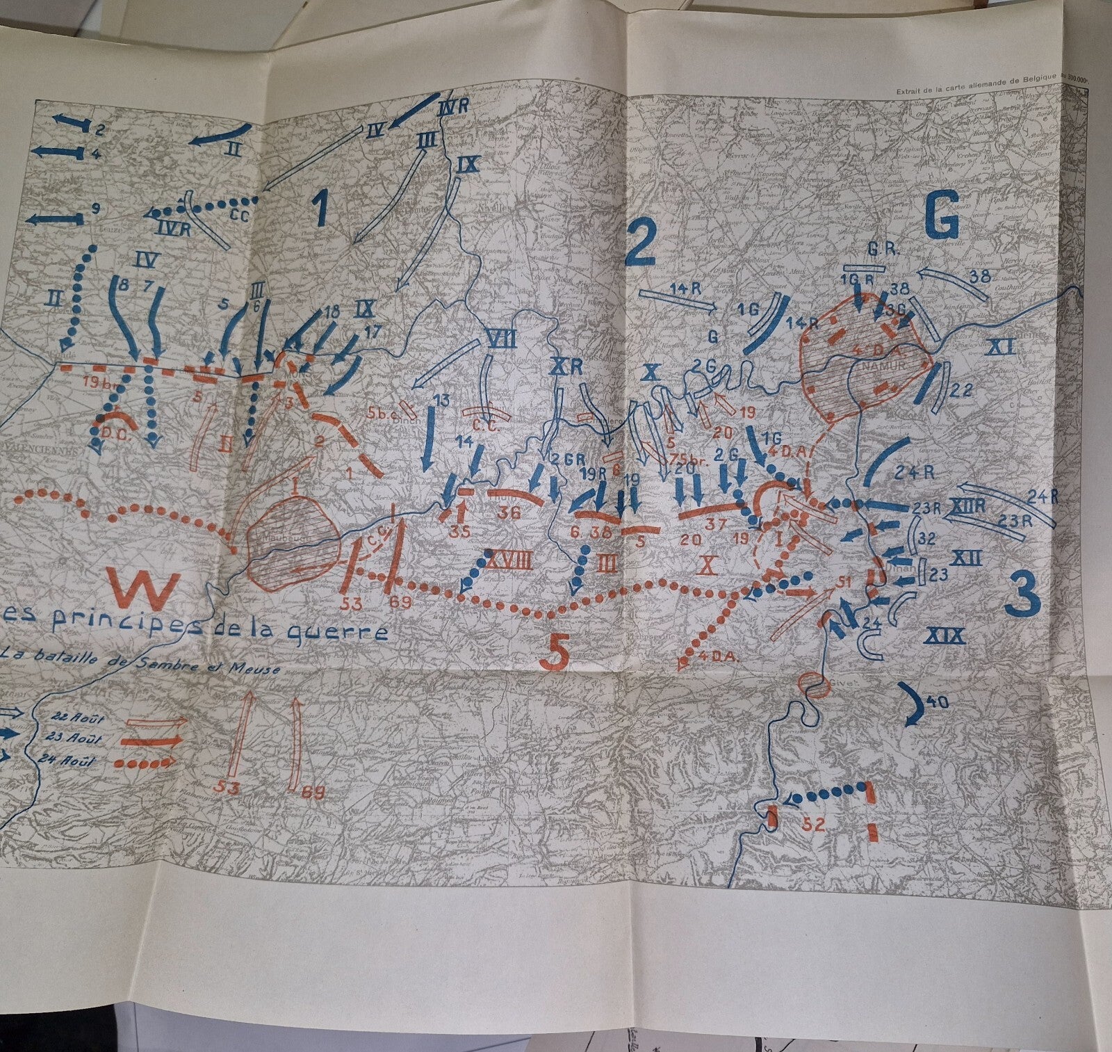 Des Principes De La Guerre à travers les âges. Cartes et Plans Albert Dewit 192611