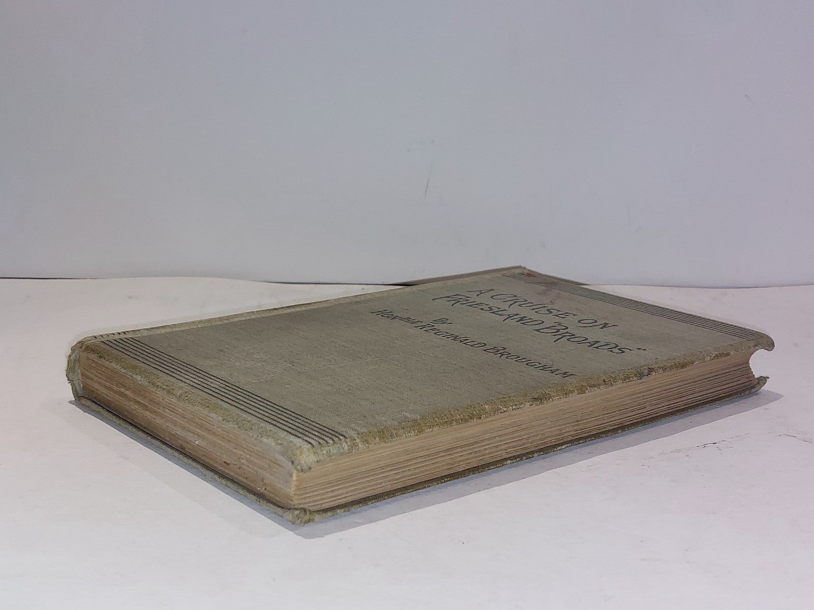 A Cruise on Friesland "Broads" By Hon. Reginald Brougham (1891) 1st Ed Hb Book6