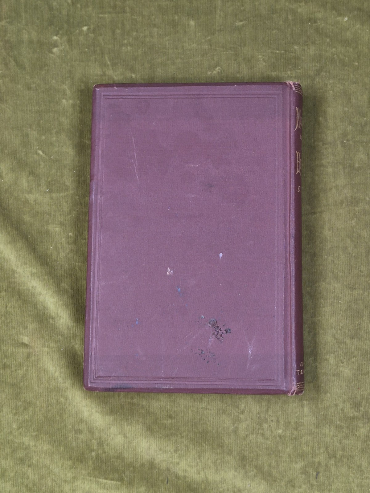 Musings Among the Heather - David Thomson 1881 HB Scottish Poems2