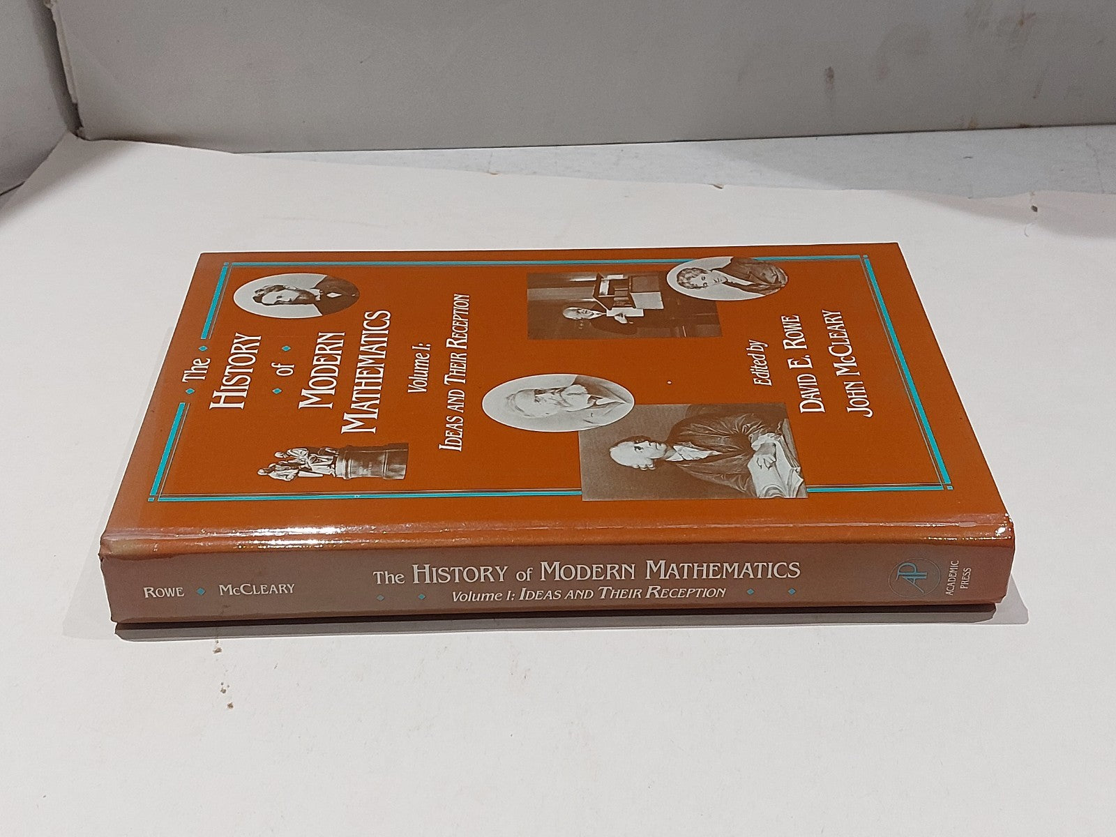 History Of Modern Mathematics [Vol. 1] Ideas & Their Reception  Rowe & McCleary1