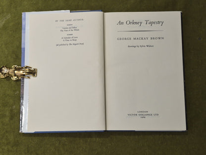 An Orkney Tapestry - George Mackay Brown - Victor Gollancz - 1969 HB DJ4