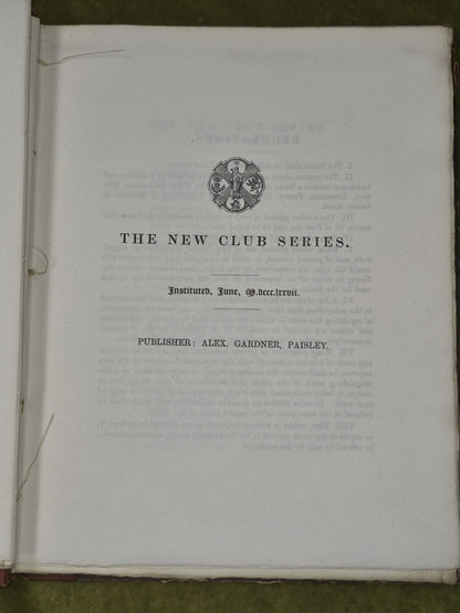 The Black Book of Paisley Scotichronicon 1885 David Murray 10