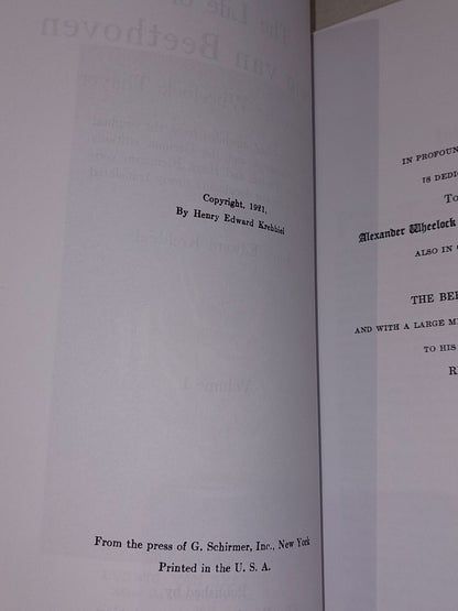 The Life Of Ludwig Van Beethoven By Alexander Thayer (2013) [3 Volume Set] Pb 4