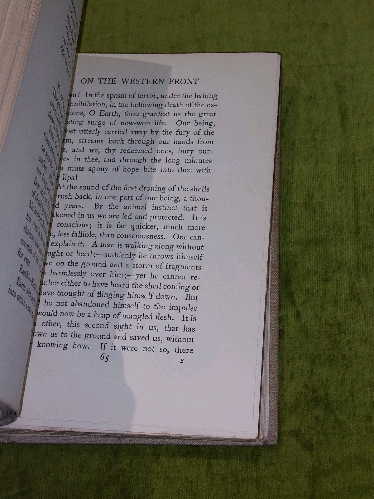 All Quiet On The Western Front By Erich Maria Remarque 1st Ed Reprint April 19295