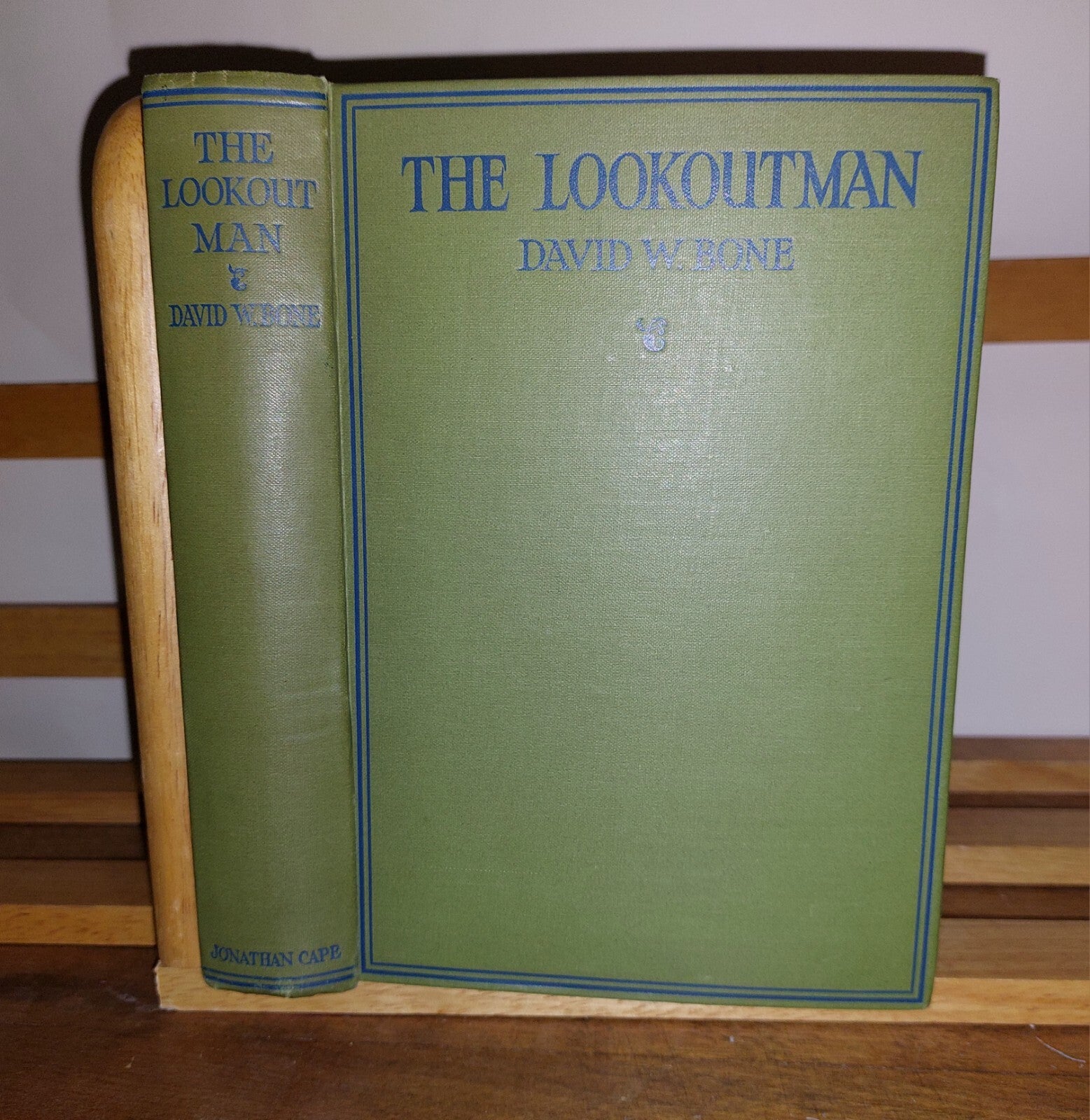 The LOOKOUTMAN  David W Bone 1923 1st edition. Nautical, Maritime Shiping, Navy0