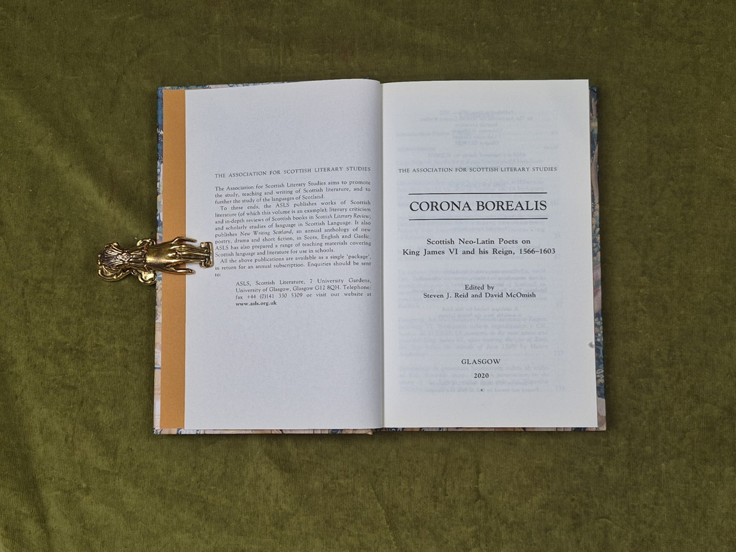 Corona Borealis: Scottish Neo-Latin Poets on King James VI - Steven J Reid 20203