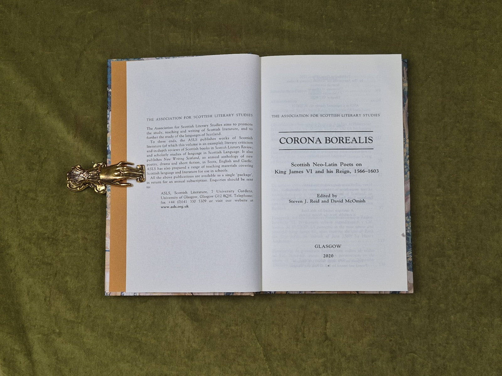 Corona Borealis: Scottish Neo-Latin Poets on King James VI - Steven J Reid 20203