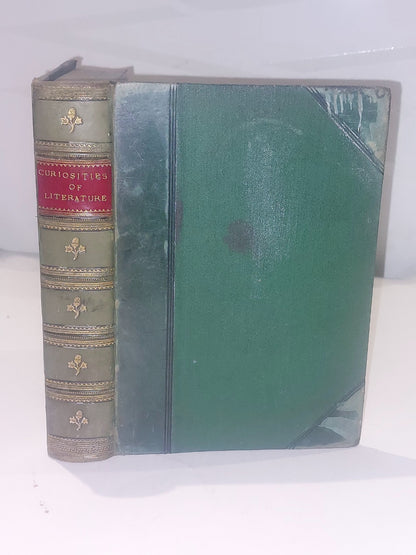 Curiosities Of Literature Books By Isaac Disraeli [George Routledge] 1/4 Leather0