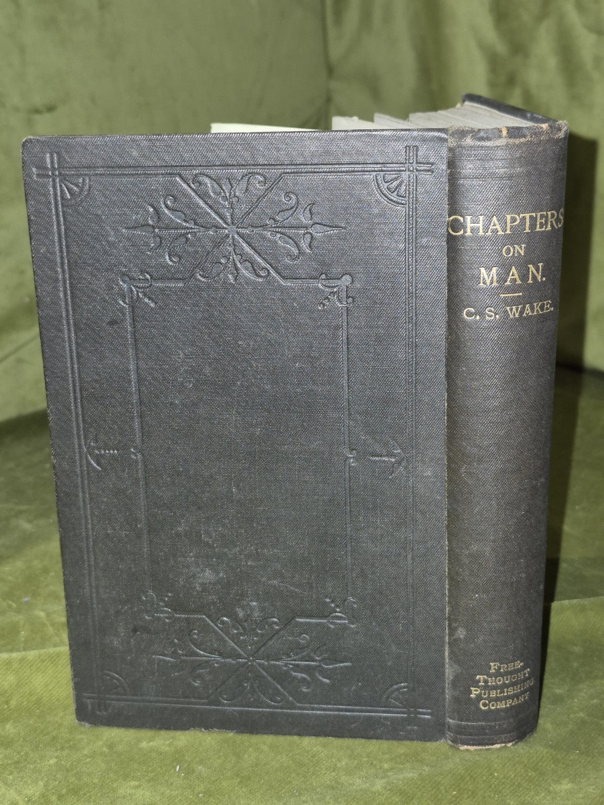 Chapters on Man: Comparative Psychology (1868) Staniland Wake London Trubner1