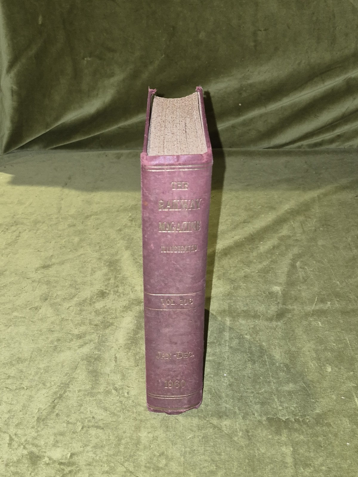 The Railway Magazine 1960 Vol. 106 - All 12 Issues Professionally Bound VGC2