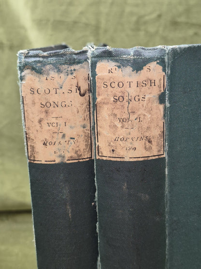 Scottish Songs in Two Volumes 1869 Hugh Hopkins Ballantyne1