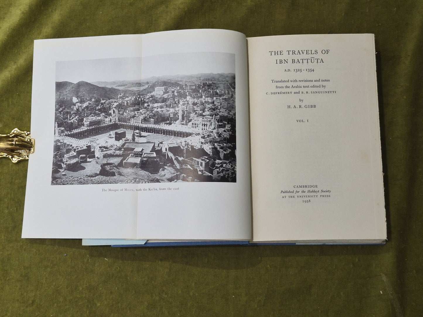 Travels of Ibn Battuta Ad 1325-1354 in 2 Volumes - H A R Gibb , Cambridge 19624