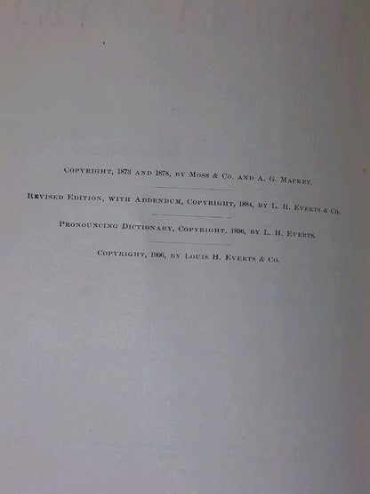 An Encyclopaedia Of Freemasonry And Its Kindred Sciences by Albert Mackey (1906)10