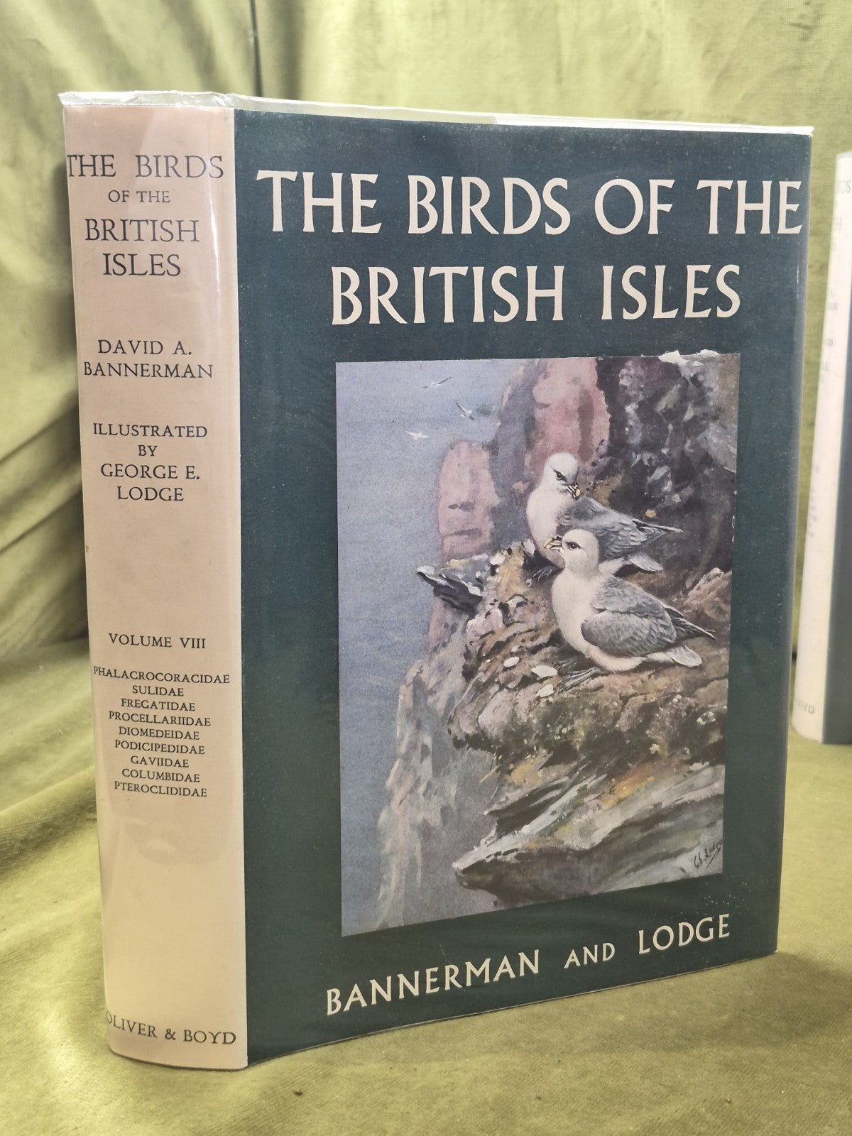 Bannerman The Birds of the British Isles Ornithology  12 Vols 1st Editions DJ16