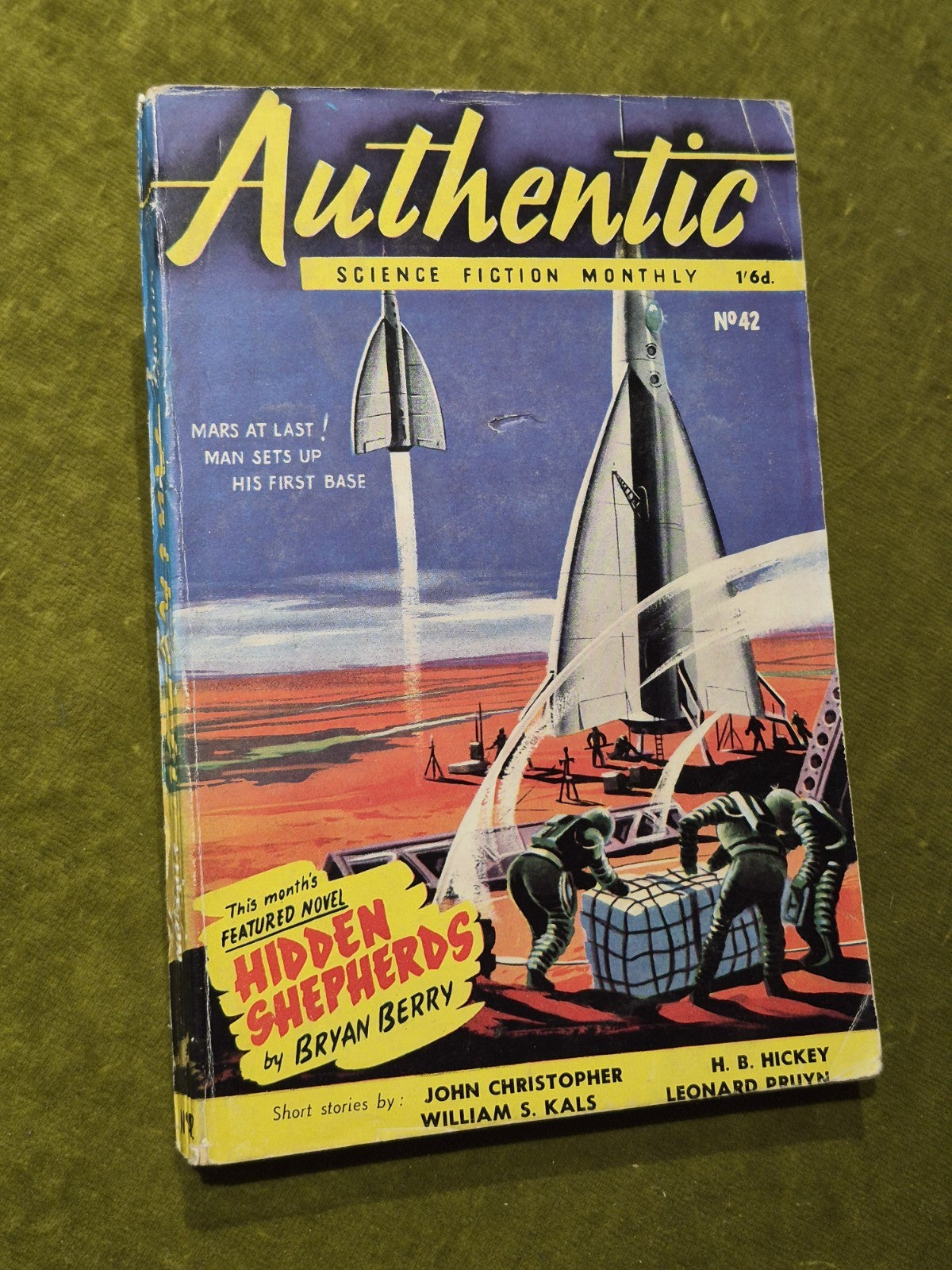 Authentic Science Fiction Monthly Hamilton 1950s Issues 29 and 32 to 50. Job Lot13