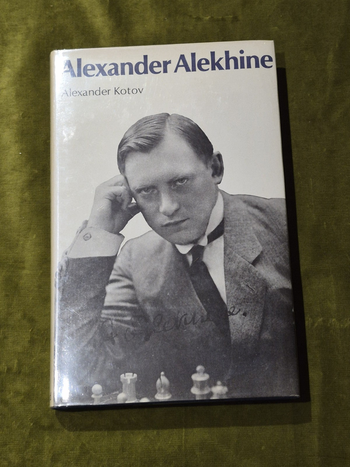 ALEXANDER ALEKHINE By A Kotov - 1975 1st edition Hardcover with dust jacket0