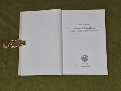 The Songs of Robert Burns a Study of Poetry and Music - Catriona Ericson-Roos2