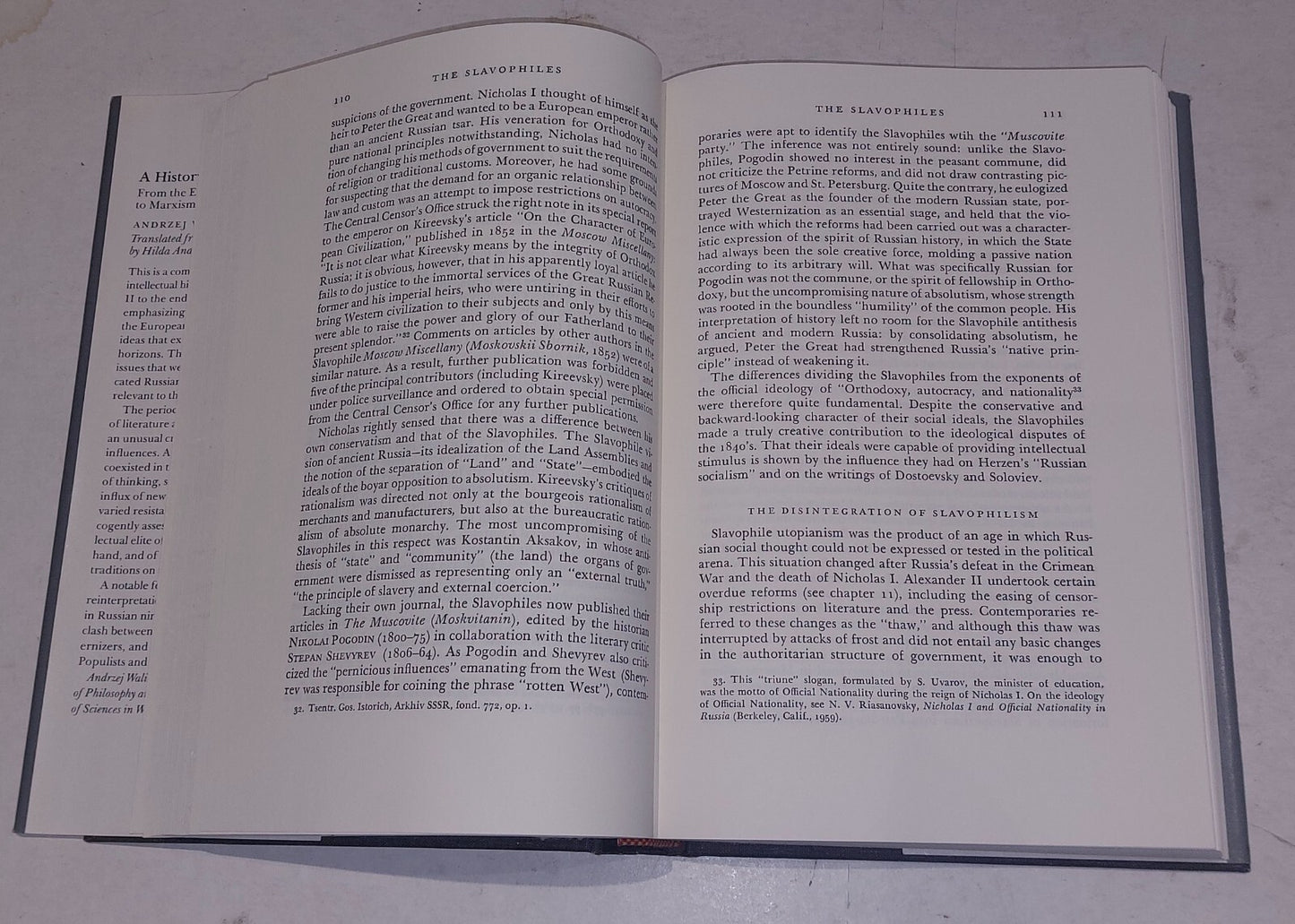 A History of Russian Thought: From the Enlightenment to Marxism (1979) 1st, Hb 7