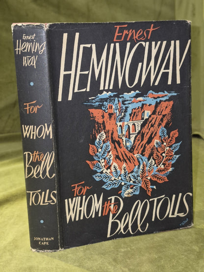 Ernest Hemingway For Whom The Bell Tolls First Edition 17th Imp Jonathathan Cape0
