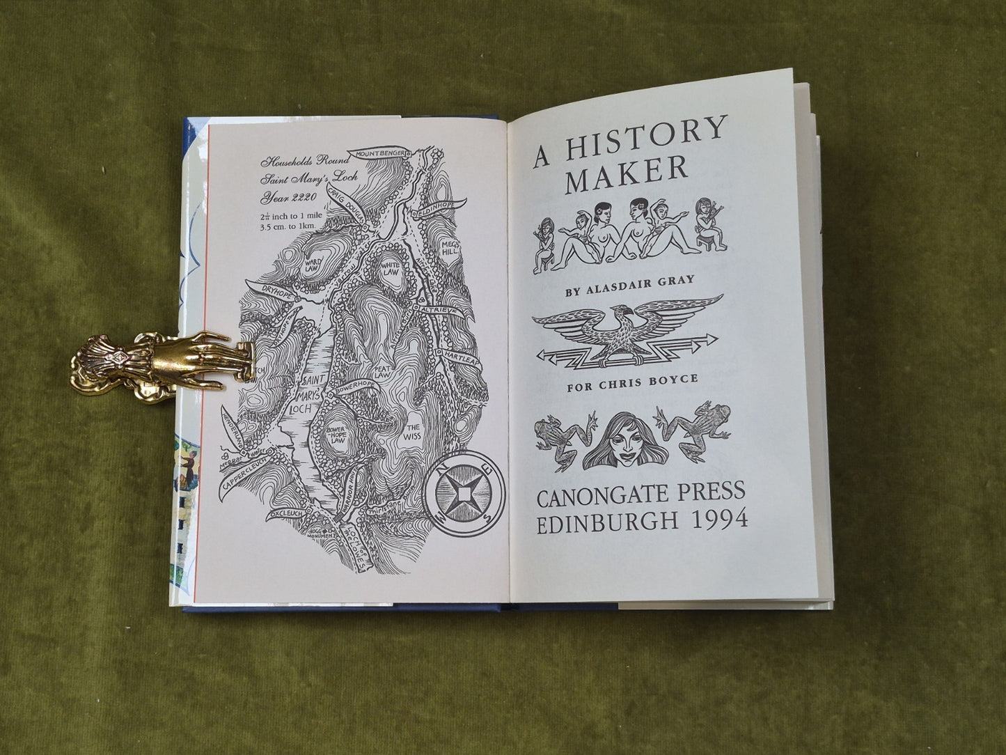 A History Maker by Alastair Gray , Canongate First Edition HB DJ 19943