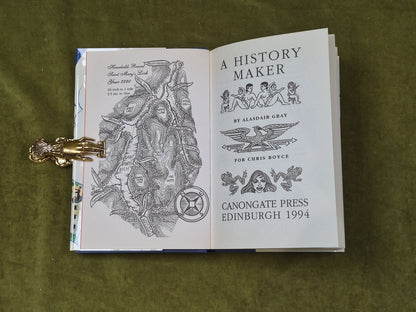 A History Maker by Alastair Gray , Canongate First Edition HB DJ 19943