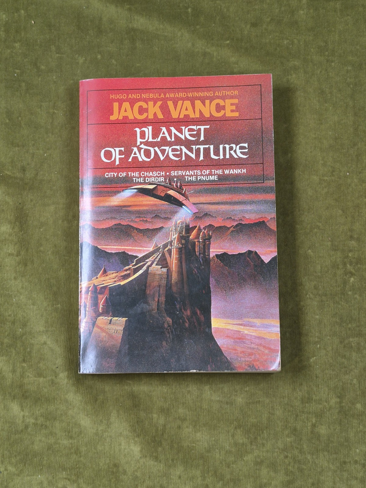 Planet of Adventure Omnibus by Jack Vance , Grafton 1st 1985 PB0