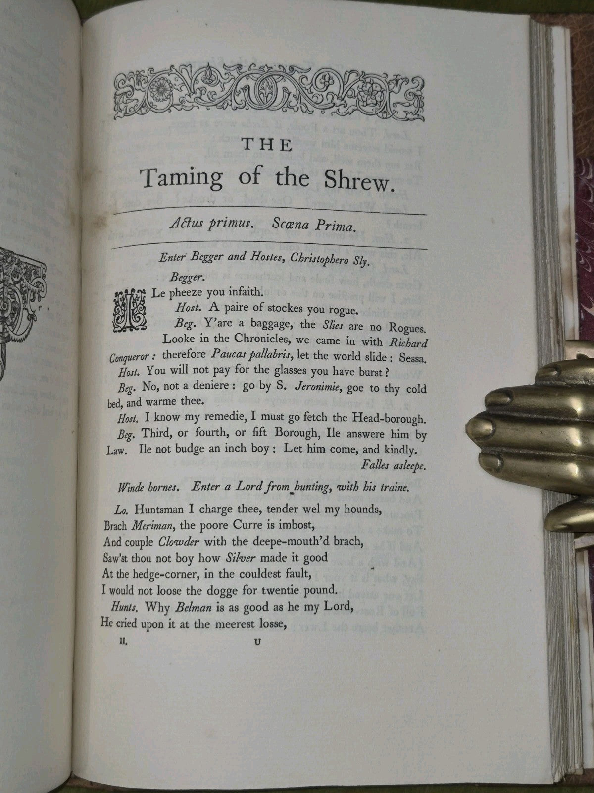 Plays of William Shakespeare Paterson Text of the First Folio c. 1880 Incomplete18