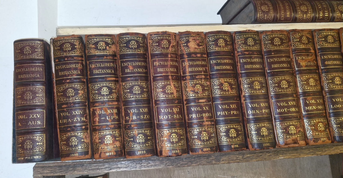 Encyclopedia Britannica Ninth Edition & Tenth Edition Plus Maps & Indexes3