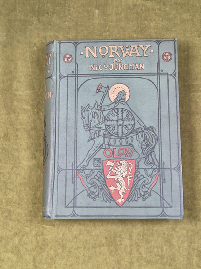 Norway by Nico Jungman 1905 Hardcover A. & C. Black 1st Edition0