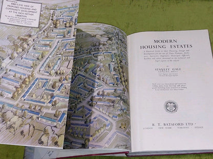 Modern Housing Estates (1949) Stanley Gale [Batesford] 1st HB4