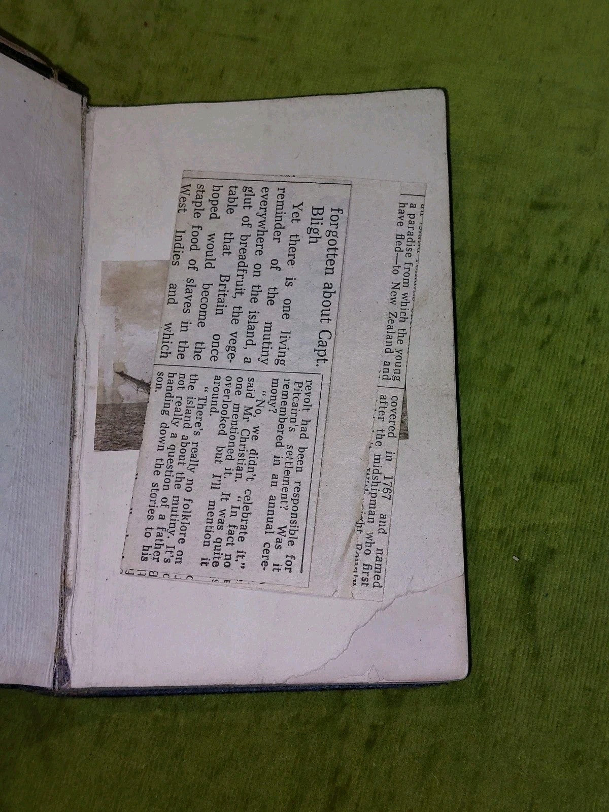 The Eventful History Of Mutiny Of The Bounty (1831) 1st Edition Hb Book14