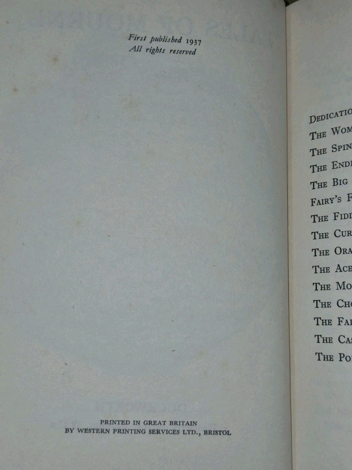 Tales of Mourne (1937 First Edition) Richard Rowley4