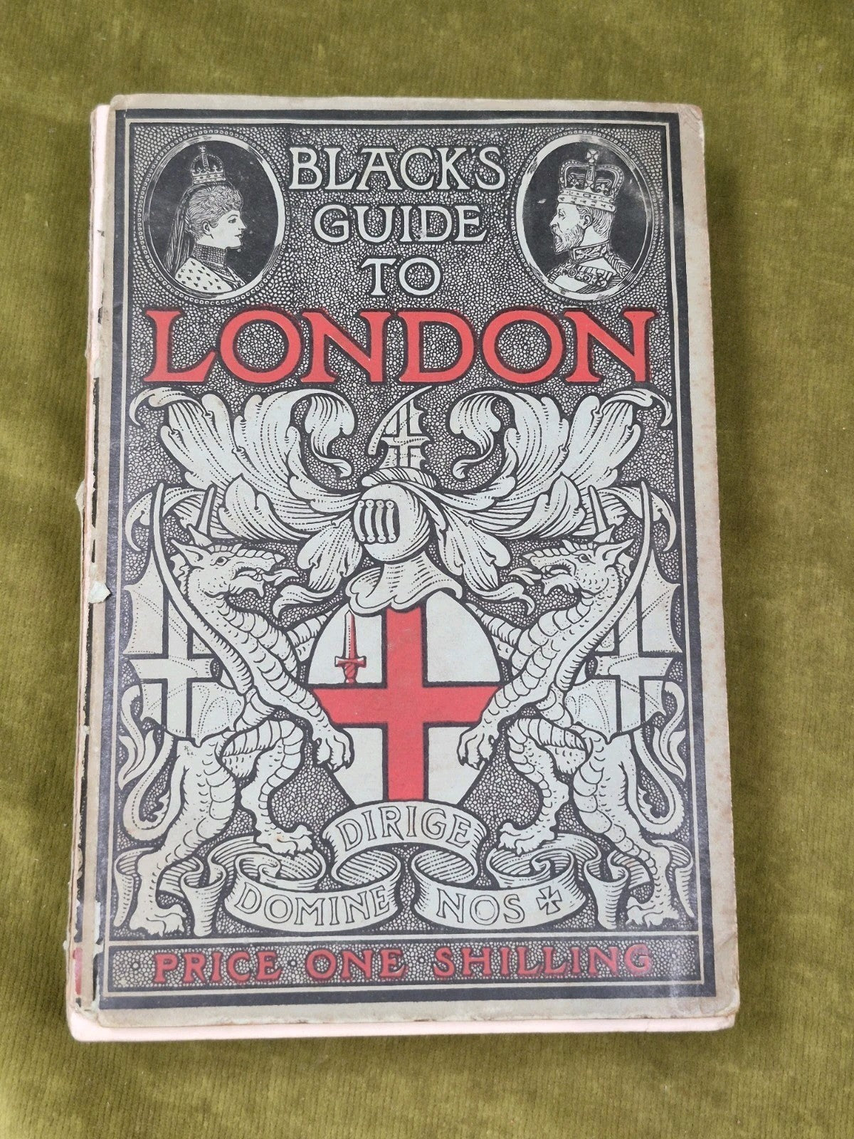 Black's Guide to London 1902 Twelfth Edition Hope Moncrieff Adam and Charles0