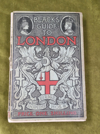 Black's Guide to London 1902 Twelfth Edition Hope Moncrieff Adam and Charles0