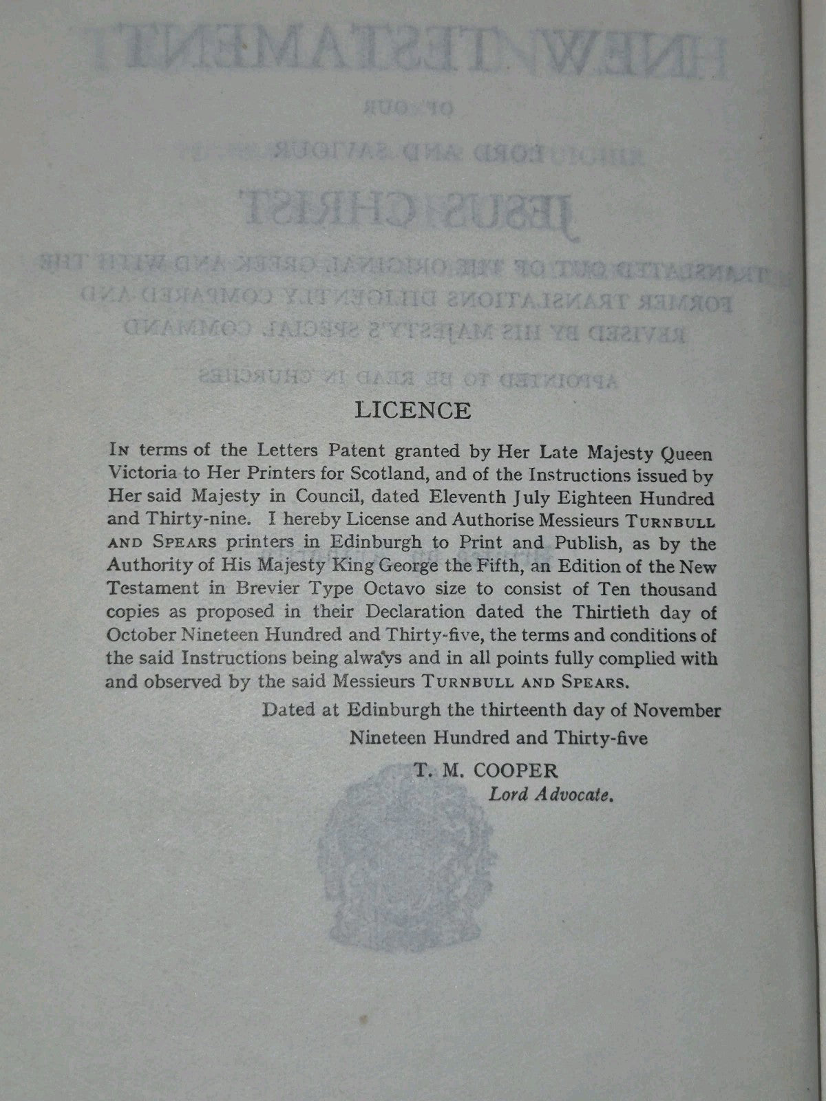 Tiomnadh Nuadh Biobull 1933 Comunn-Bhiobull Duthchail Na H-Alba5