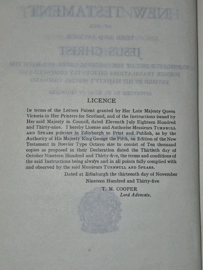 Tiomnadh Nuadh Biobull 1933 Comunn-Bhiobull Duthchail Na H-Alba5