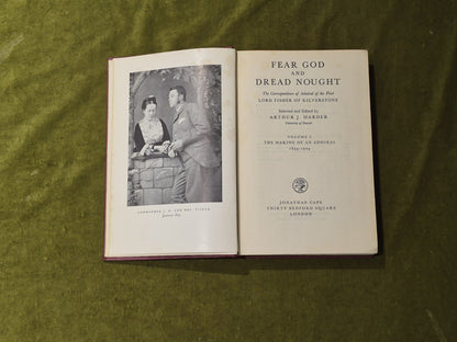 Fear God And Dread Nought Volume I Arthur J Marder Hardback 1st 19524